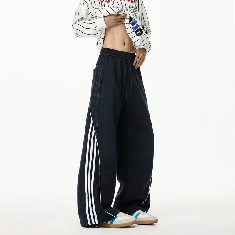 NEVER RULE Casual Pants Unisex Dark Gray-3