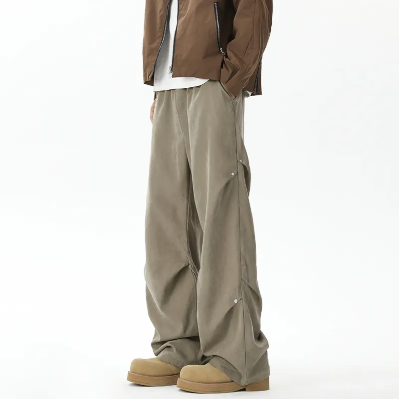 NEVER RULE Casual Pants Unisex Blue-10