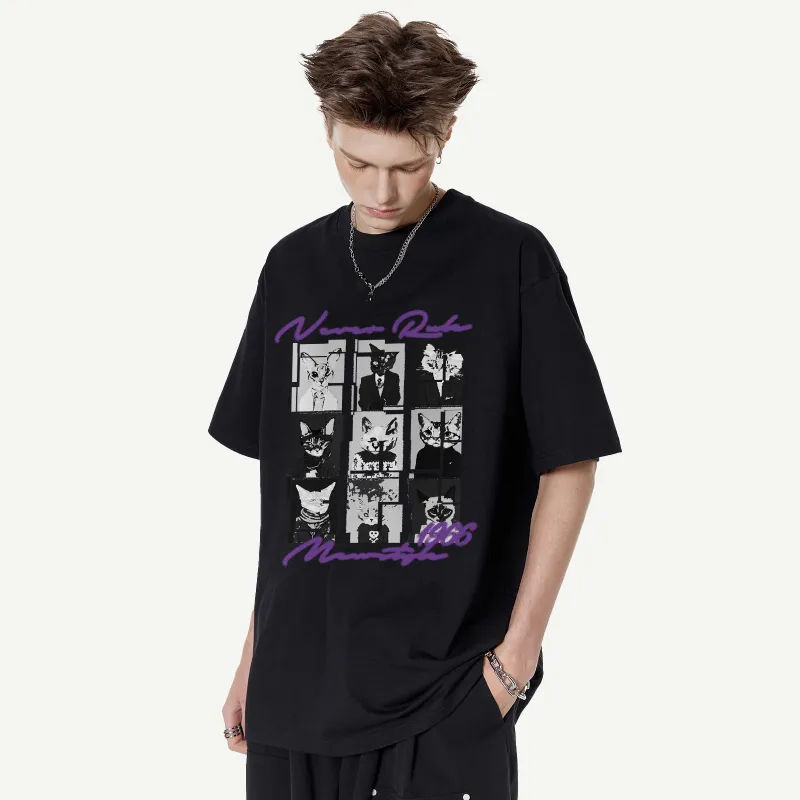 NEVER RULE T Shirts Unisex-3