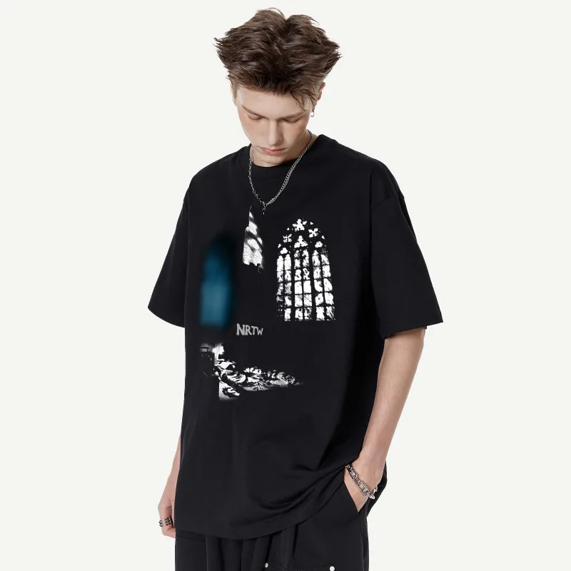 NEVER RULE T Shirts Unisex Black-3