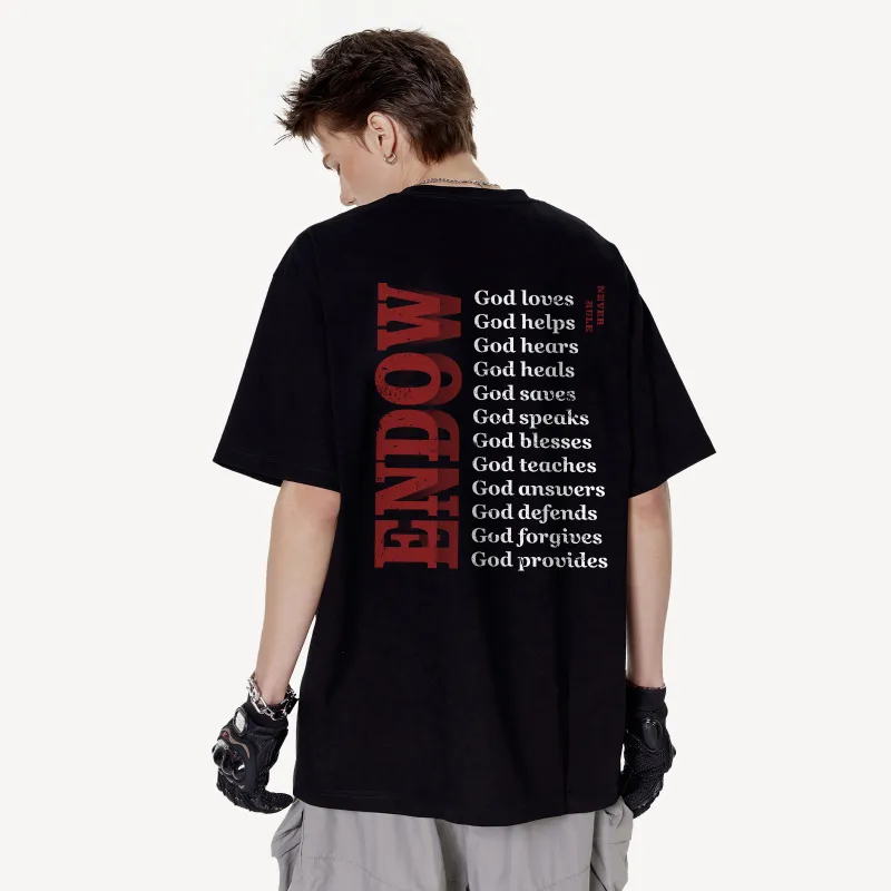 NEVER RULE T Shirts Unisex-4