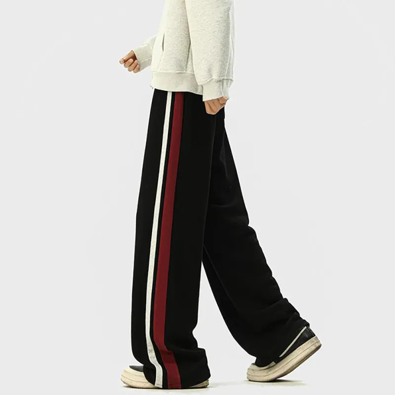 NEVER RULE Casual Pants Unisex Dark Gray-4