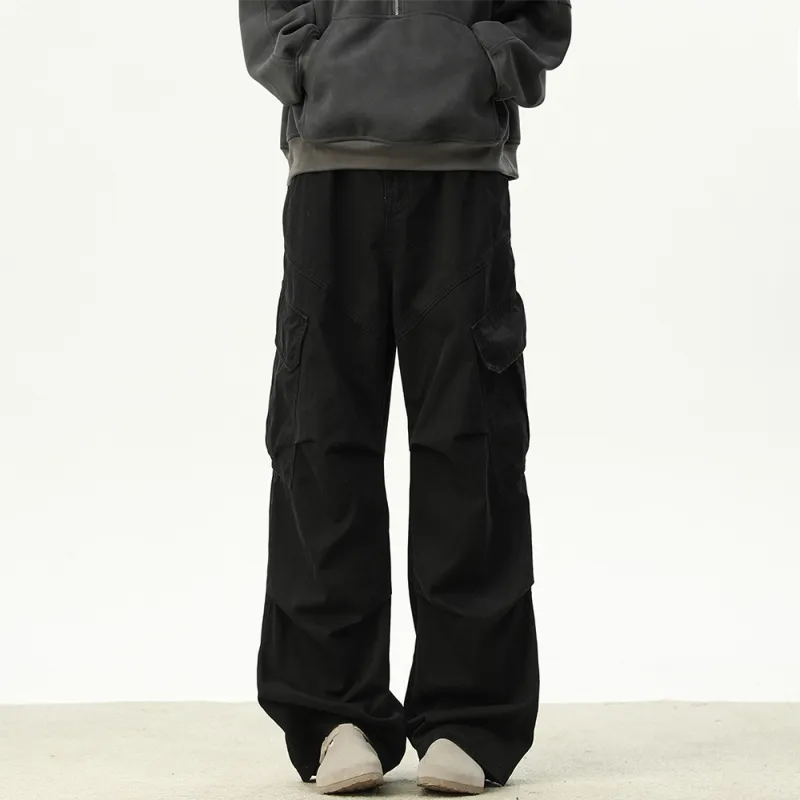 NEVER RULE Cargo Pants Unisex Green-3