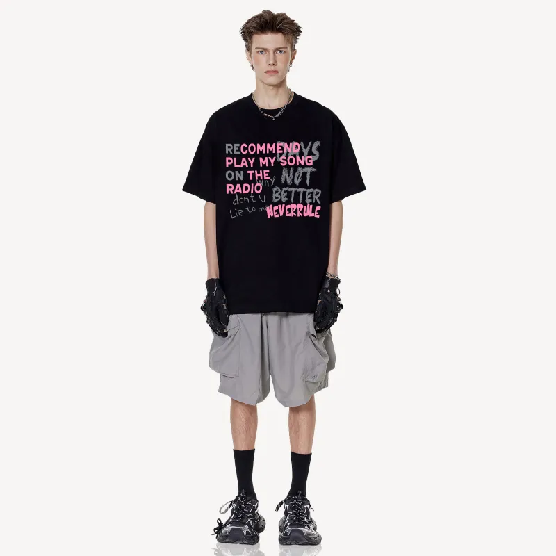 NEVER RULE T Shirts Unisex-5