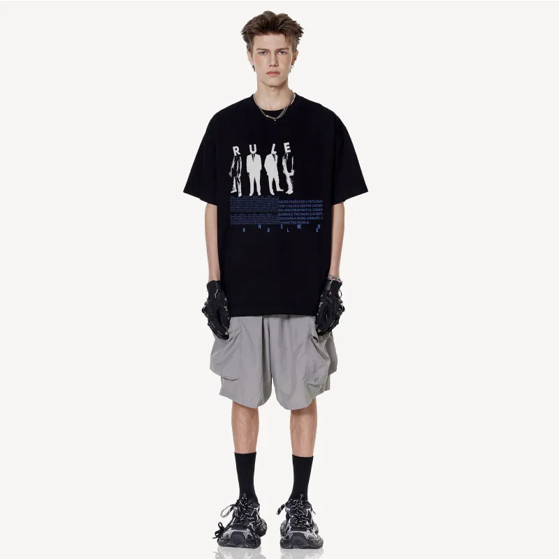 NEVER RULE T Shirts Unisex-5
