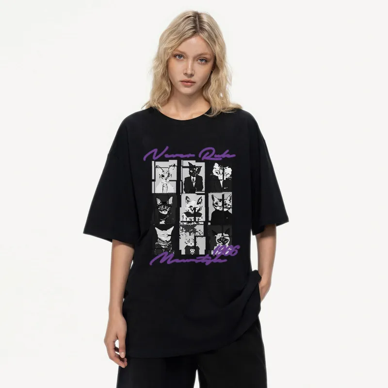 NEVER RULE T Shirts Unisex-5