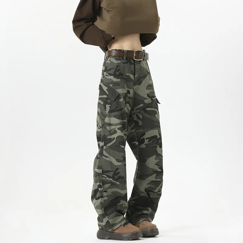 NEVER RULE Cargo Pants Unisex Army Green-3