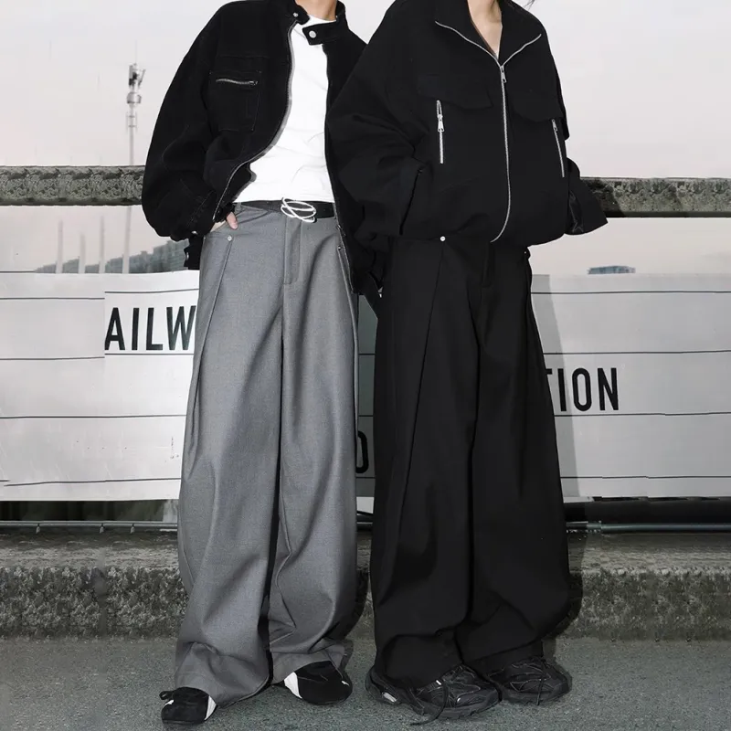 NEVER RULE Suit Trousers Unisex-5