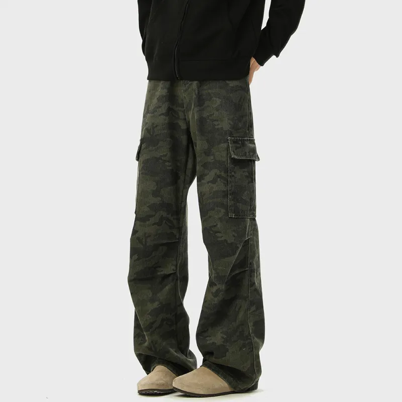 NEVER RULE Cargo Pants Unisex Green-1