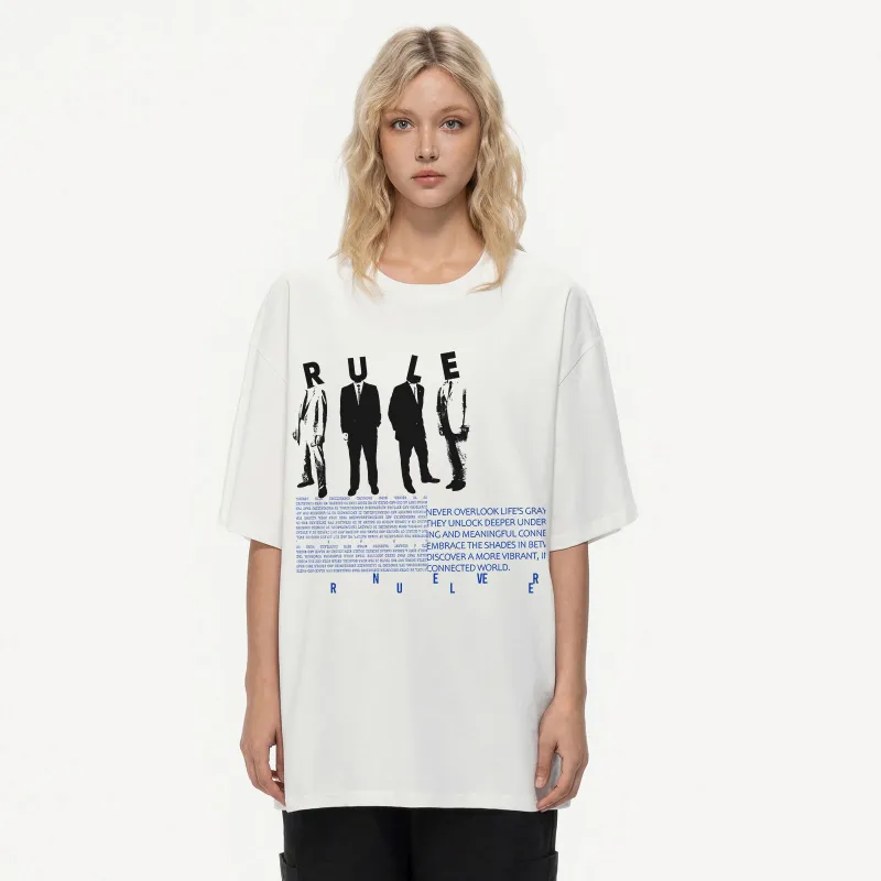NEVER RULE T Shirts Unisex-11