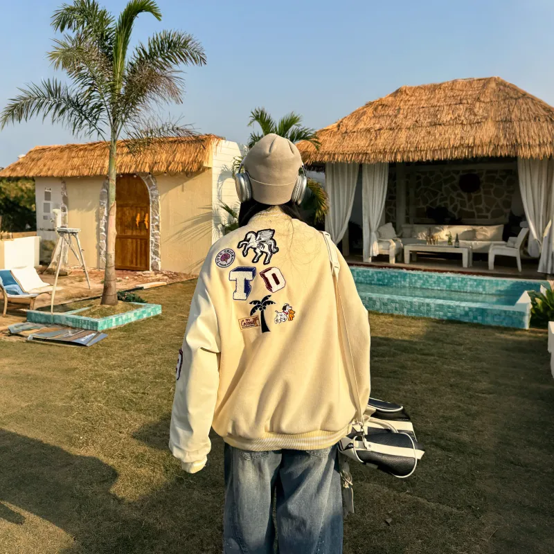 NEVER RULE Baseball Jacket Unisex-2