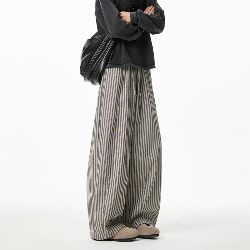 NEVER RULE Casual Pants Unisex Gray-3