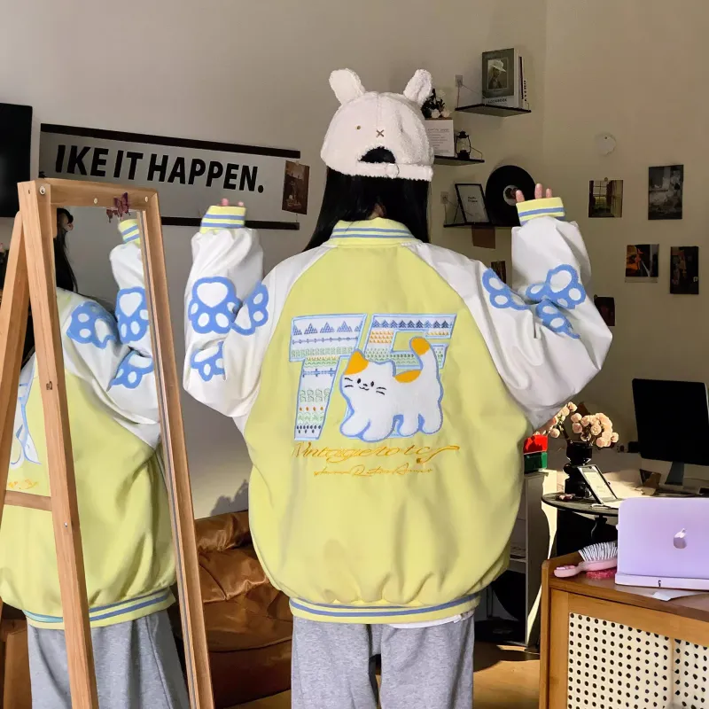 NEVER RULE Baseball Jacket Unisex-3