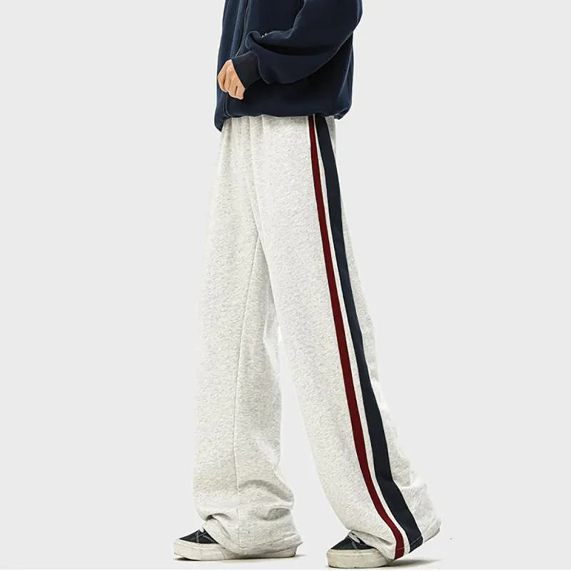 NEVER RULE Casual Pants Unisex Dark Gray-10