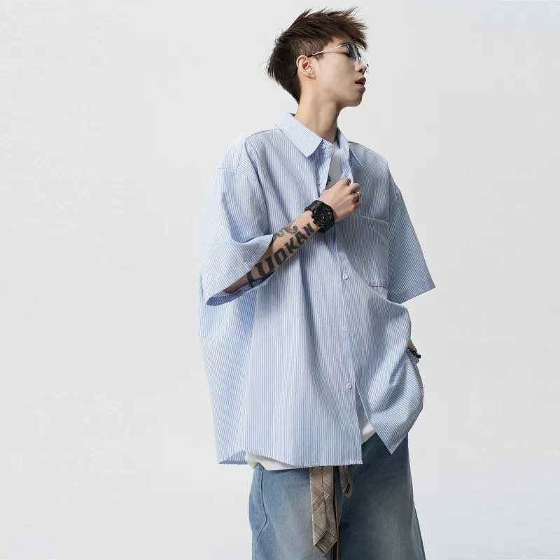 NEVER RULE Shirt Unisex Youth Blue-2
