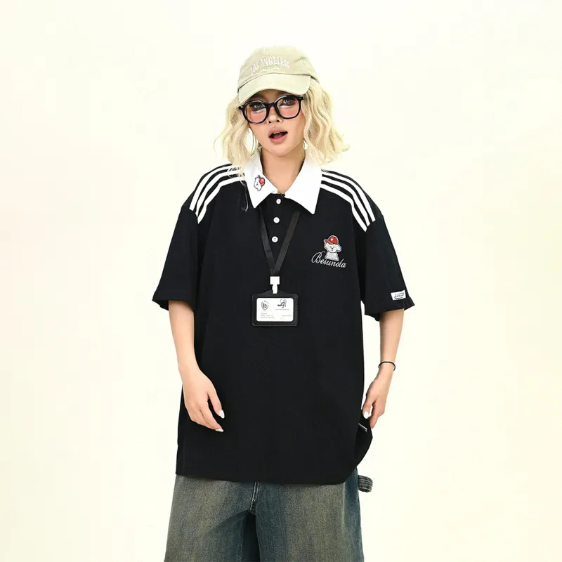 NEVER RULE Polo Shirts Unisex-1