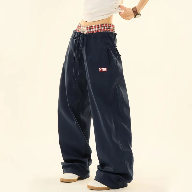 WELTER EXPERIMENT Loose Fit Luxury Streetwear Trendy Brand Casual Pants Unisex-2