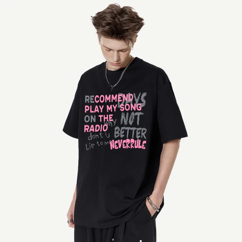 NEVER RULE T Shirts Unisex-3