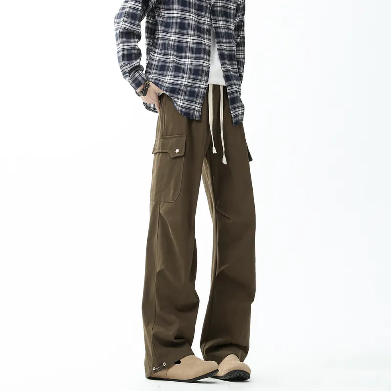 NEVER RULE Casual Pants Unisex Purple-8