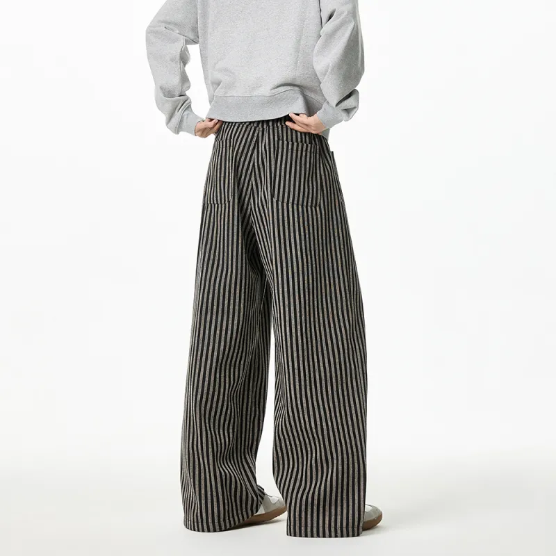 NEVER RULE Casual Pants Unisex Gray-9