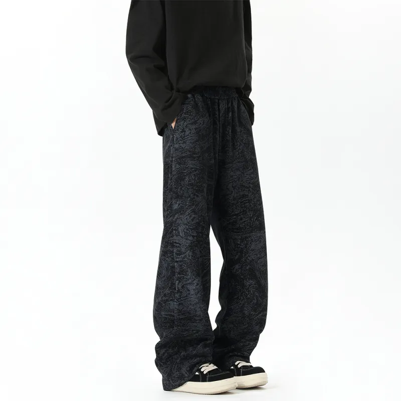 NEVER RULE Casual Pants Unisex Ginger Yellow-1