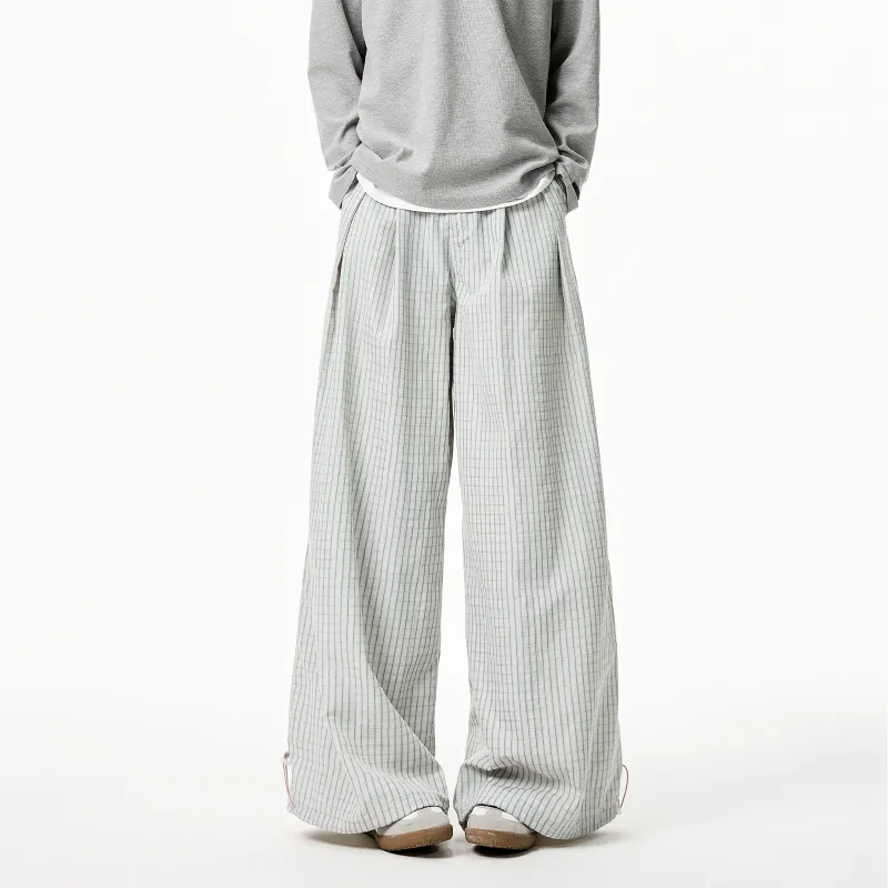 NEVER RULE Casual Pants Unisex Green-4