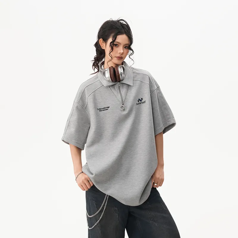 NEVER RULE Polo Shirts Unisex-6