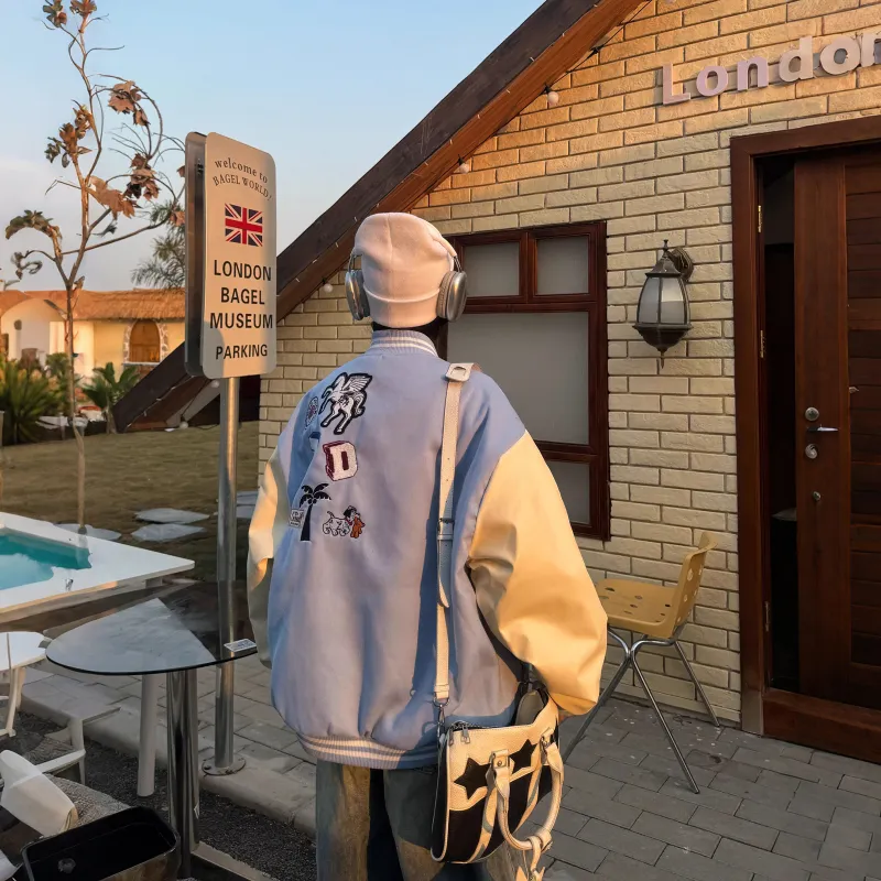 NEVER RULE Baseball Jacket Unisex-9