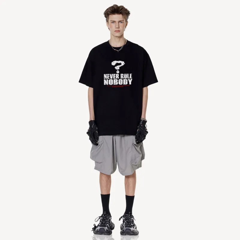 NEVER RULE T Shirts Unisex-5