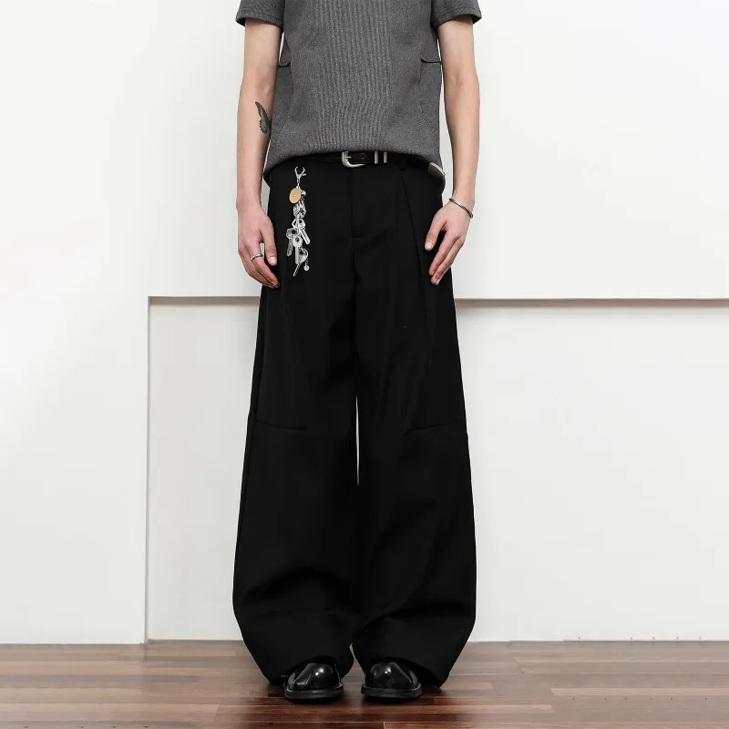 NEVER RULE Suit Trousers Unisex-2