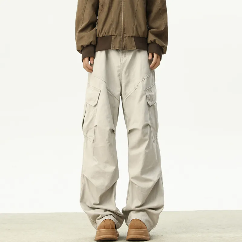 NEVER RULE Cargo Pants Unisex Green-8