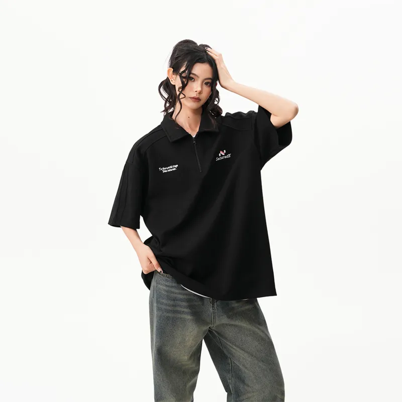NEVER RULE Polo Shirts Unisex-2