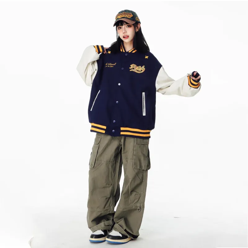 NEVER RULE Baseball Jacket Unisex-1