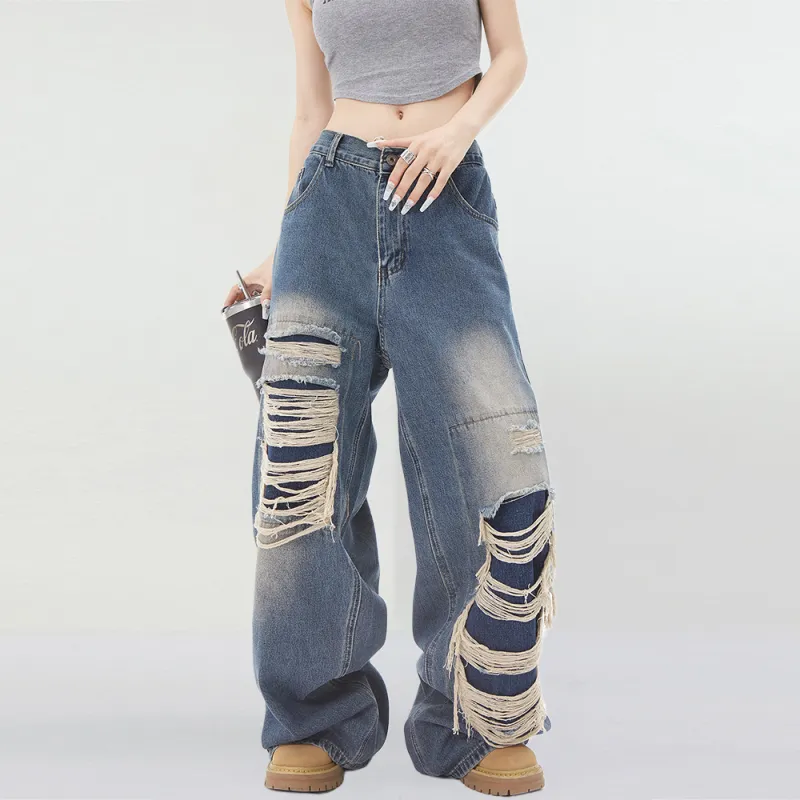 NEVER RULE Jeans Unisex-6