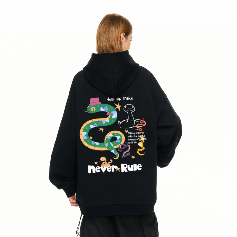 NEVER RULE Sweatshirts Unisex-6