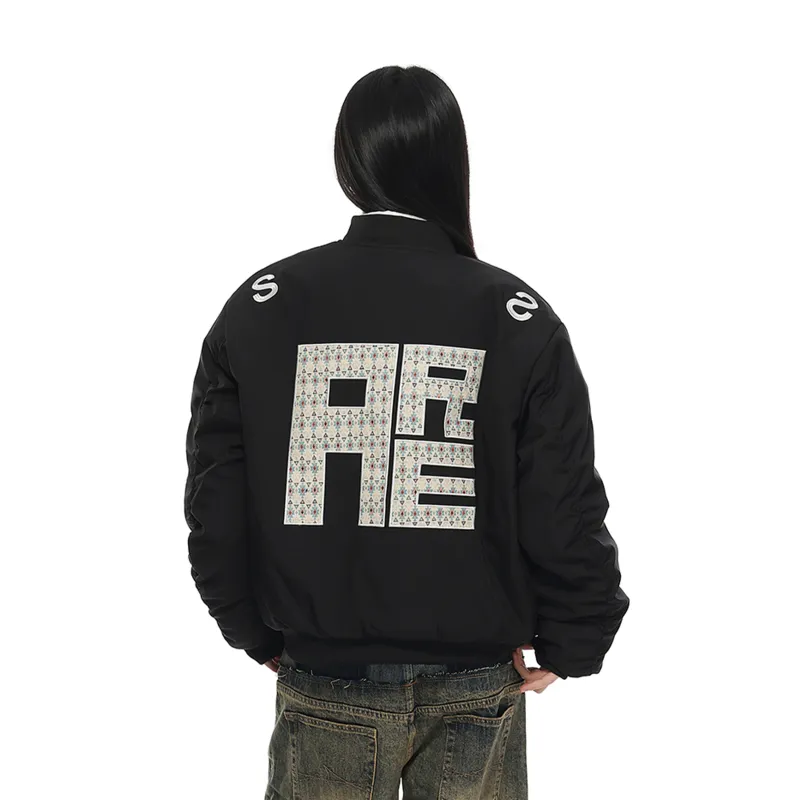 NEVER RULE Baseball Jacket Unisex-7
