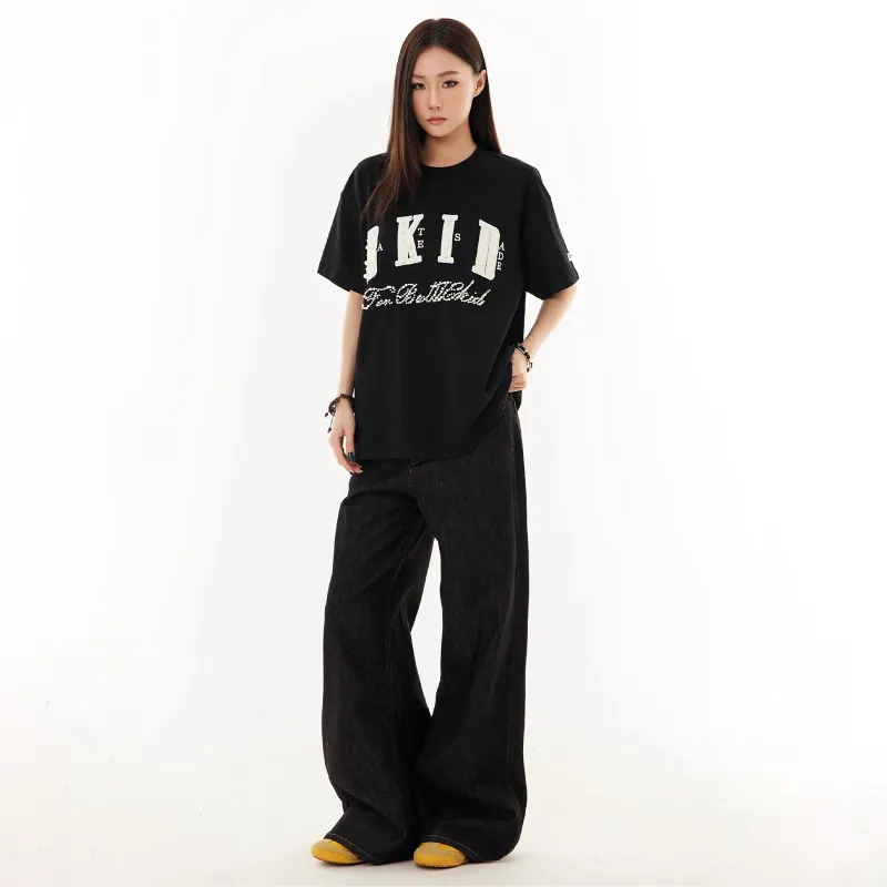 NEVER RULE T Shirts Unisex Matte Black-1