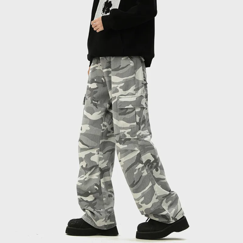 NEVER RULE Cargo Pants Unisex Green-5