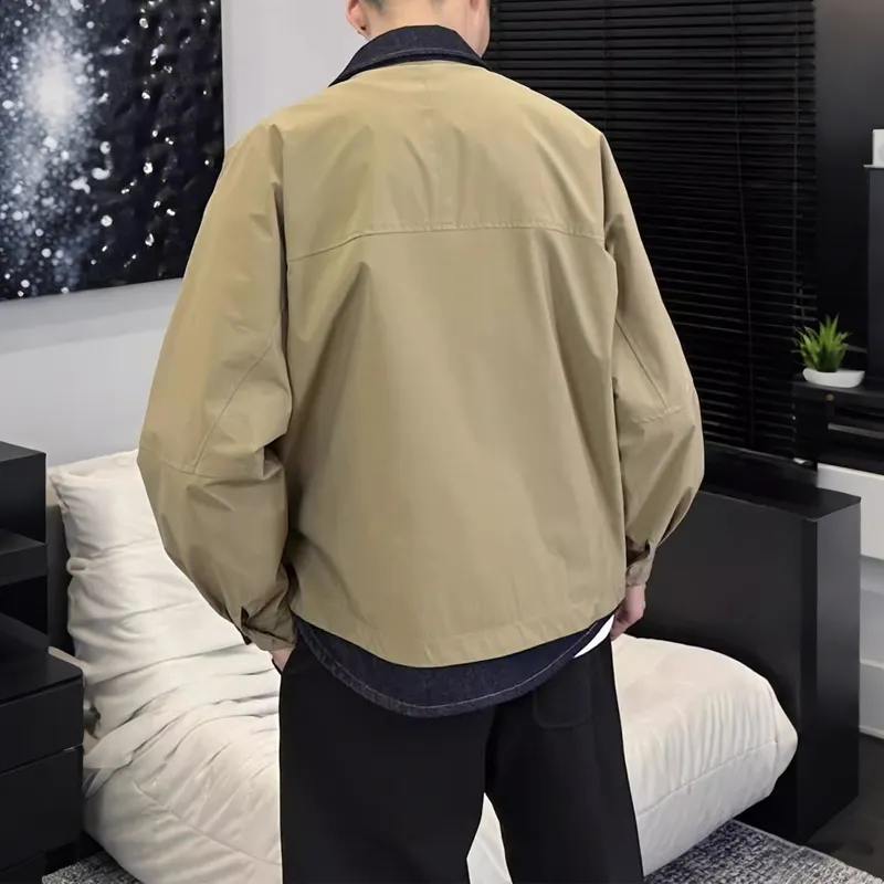 NEVER RULE Jackets & Coats Unisex Apricot-1