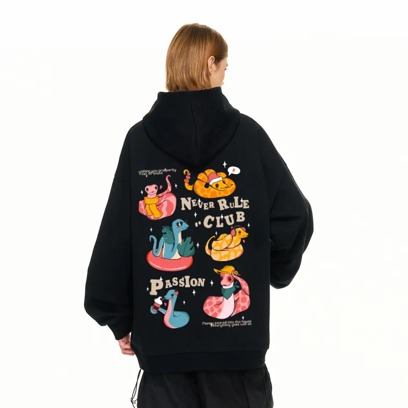 NEVER RULE Sweatshirts Unisex-6