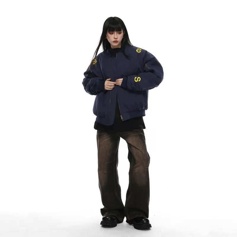 NEVER RULE Baseball Jacket Unisex-2
