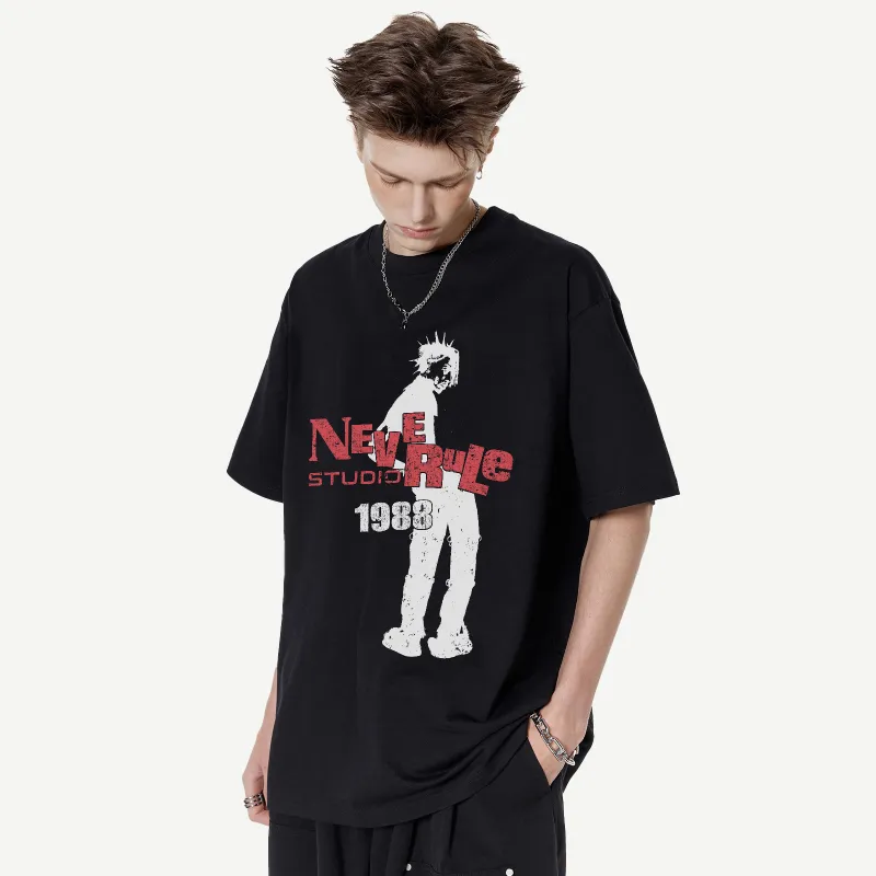 NEVER RULE T Shirts Unisex-3