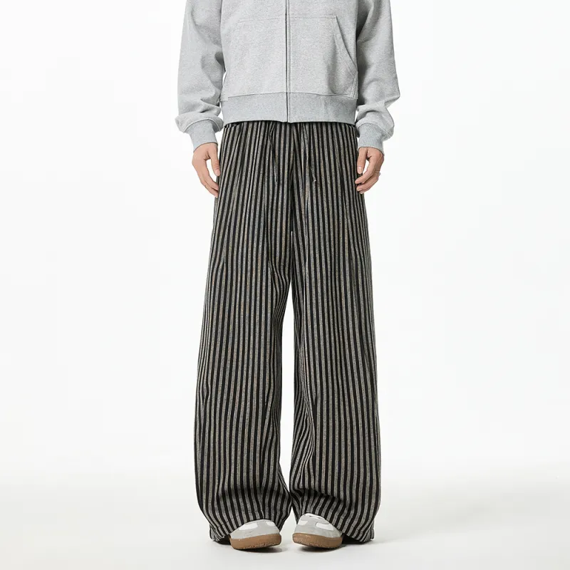 NEVER RULE Casual Pants Unisex Gray-6
