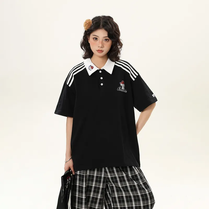NEVER RULE Polo Shirts Unisex-2