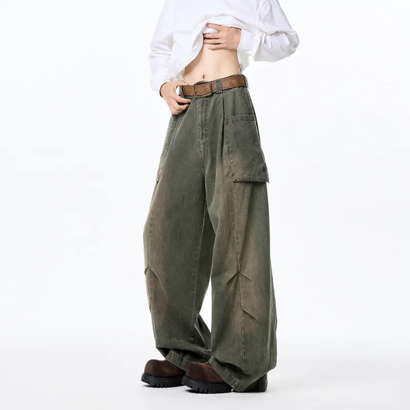 NEVER RULE Jeans Unisex Deep Yellow Mud-2