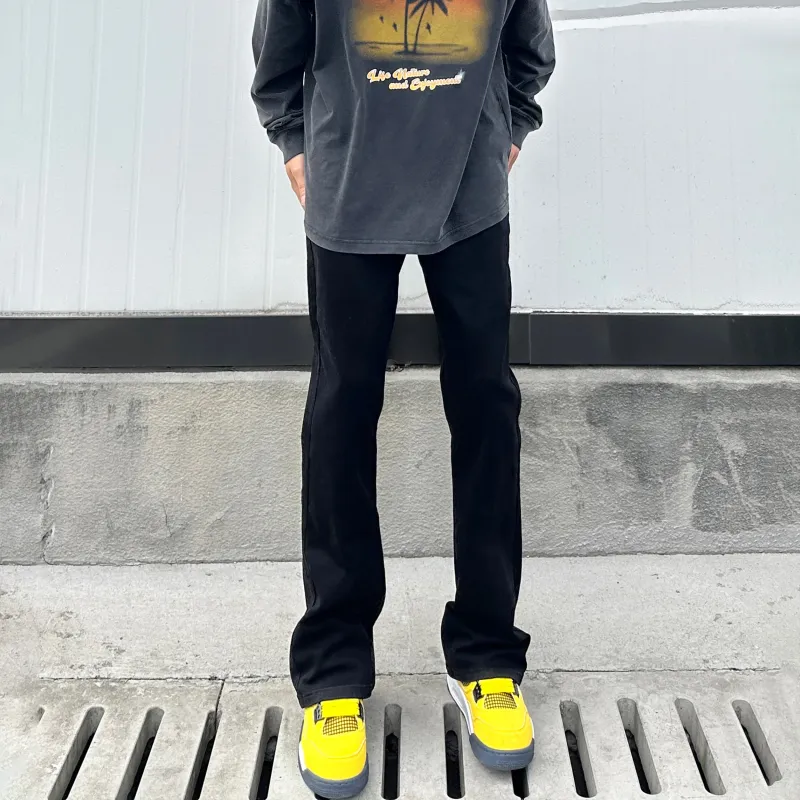NEVER RULE Jeans Unisex-7