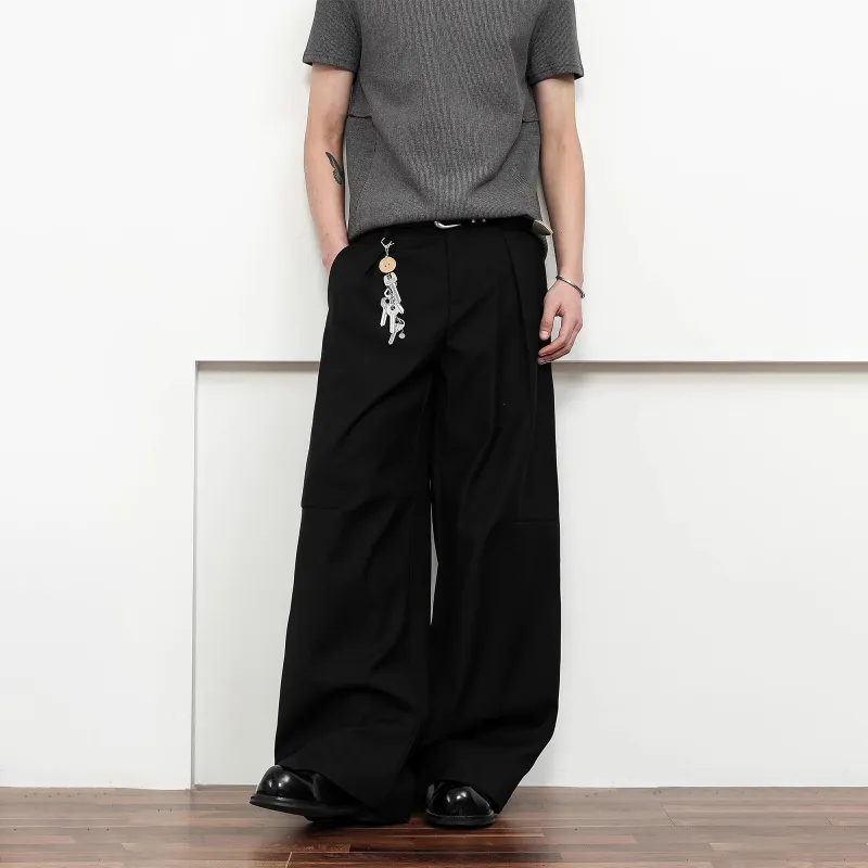 NEVER RULE Suit Trousers Unisex-3