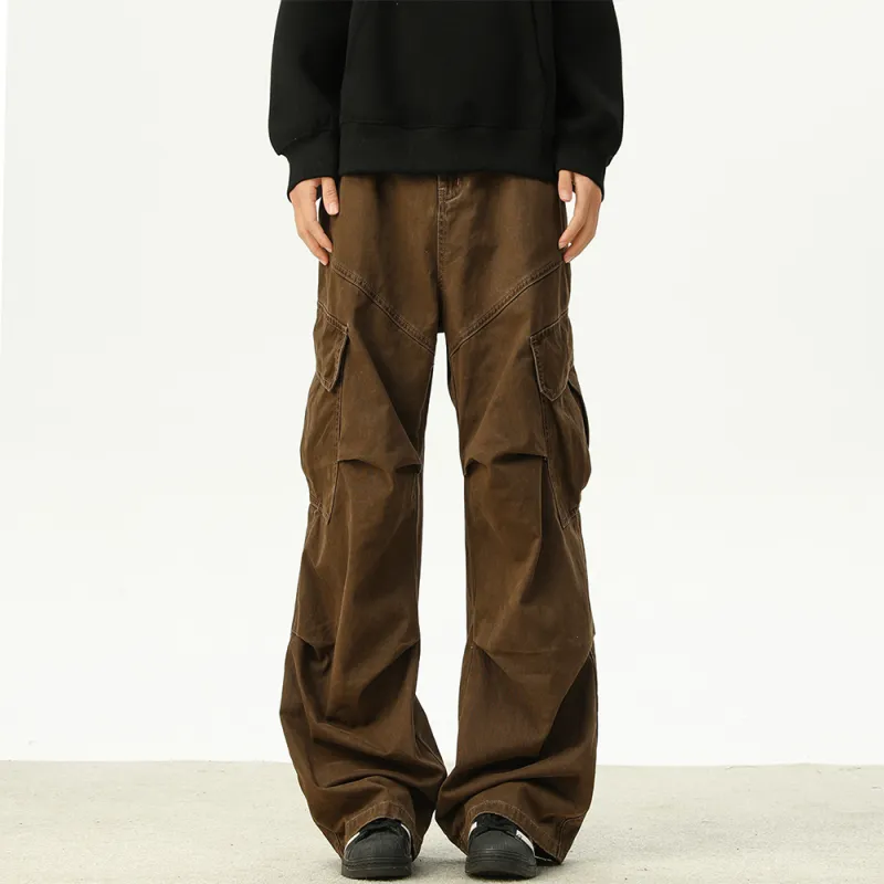 NEVER RULE Cargo Pants Unisex Green-5