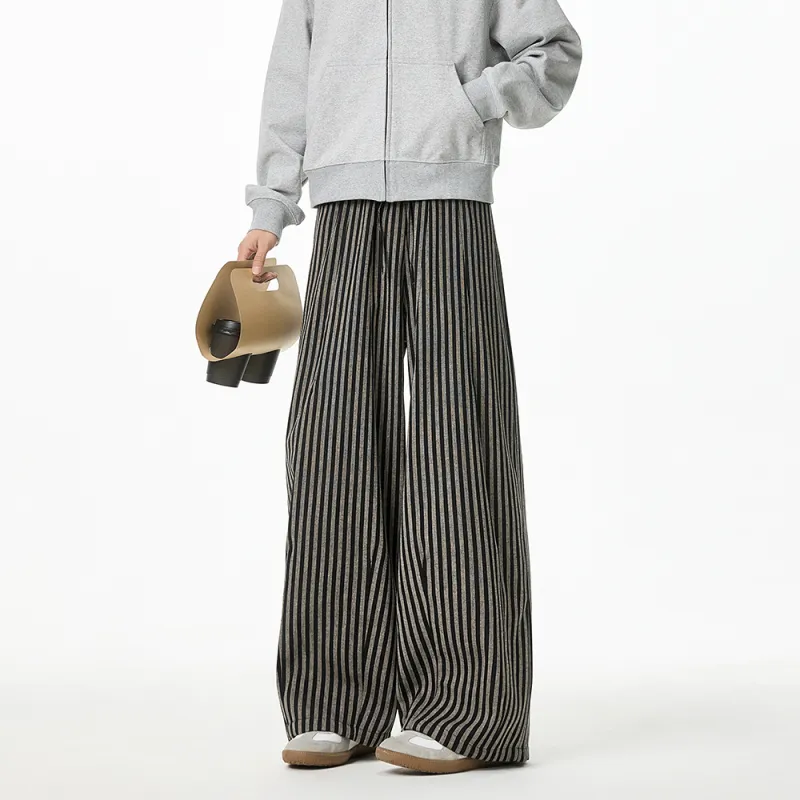 NEVER RULE Casual Pants Unisex Gray-8