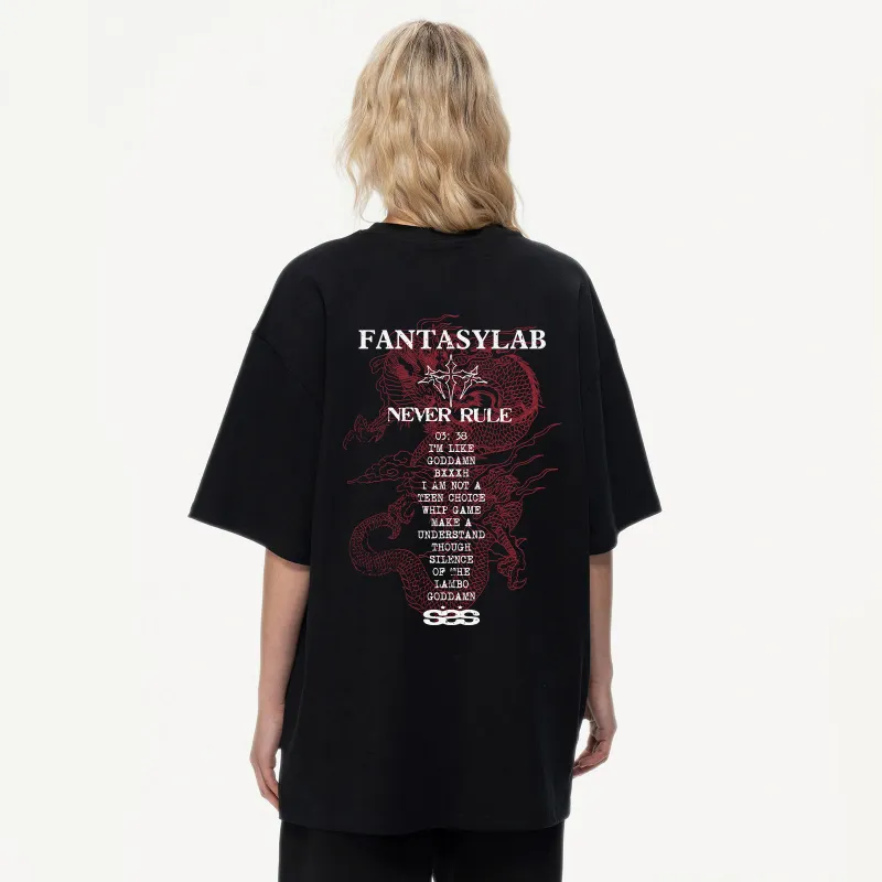 NEVER RULE T Shirts Unisex-6
